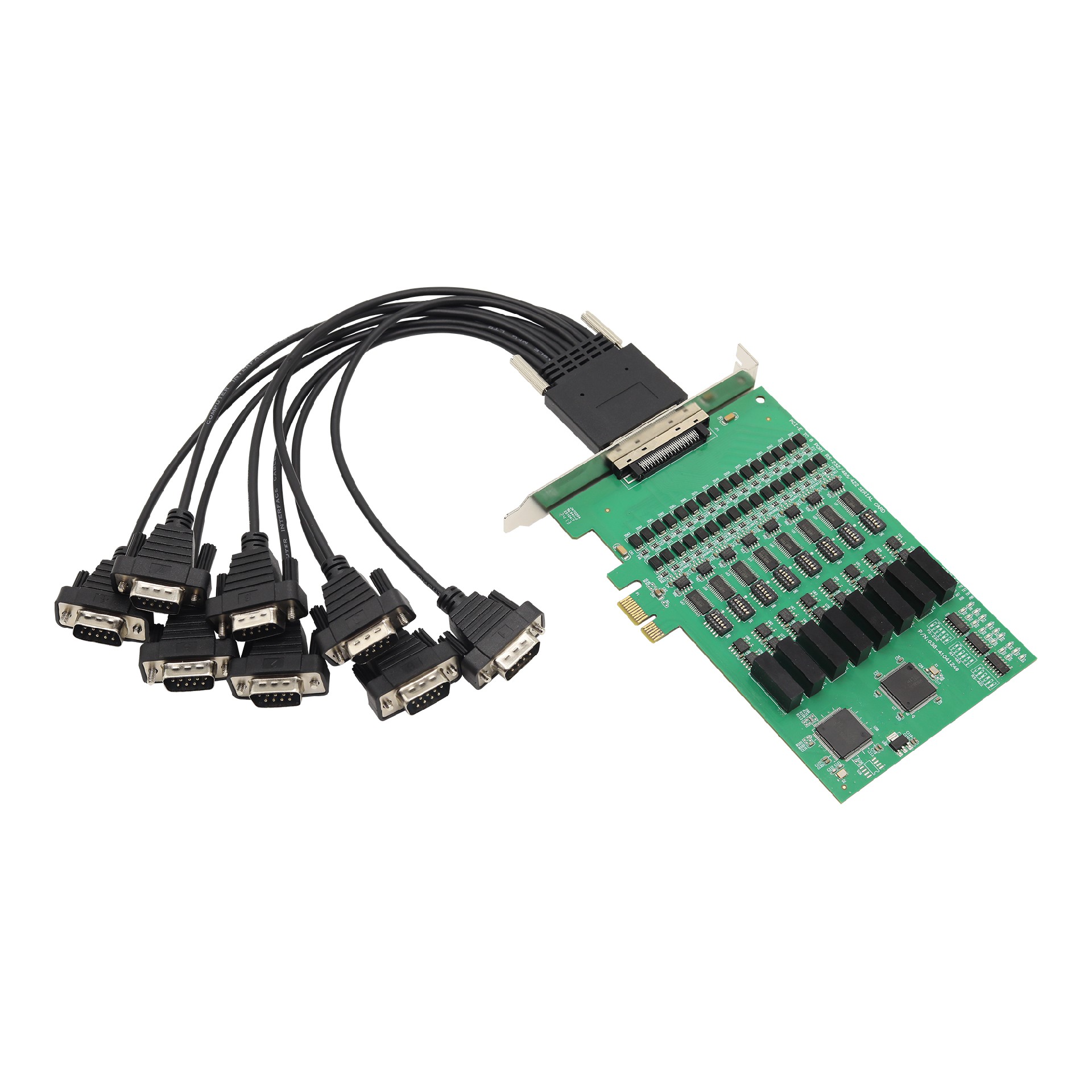 PCI-E轉(zhuǎn)8口RS232/485/422 串口卡