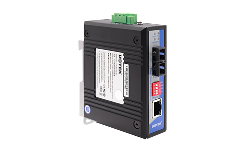 以太網百兆工業級光纖收發器_UT-2601系列 1口百兆網絡光纖收發器