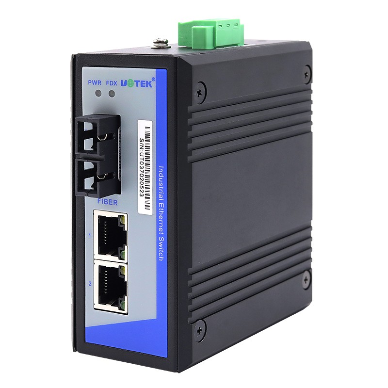 2口百兆網(wǎng)絡(luò)光纖收發(fā)器